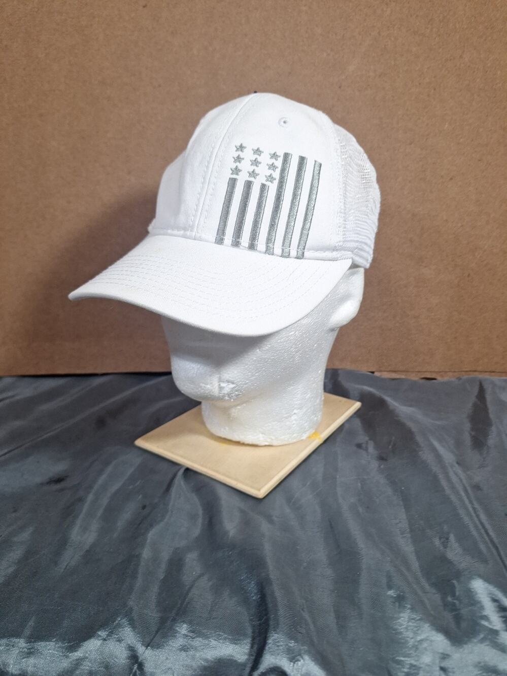 Academy Ltd Sports Outdoors White Flag Logo Snapback Mesh Baseball Cap Hat